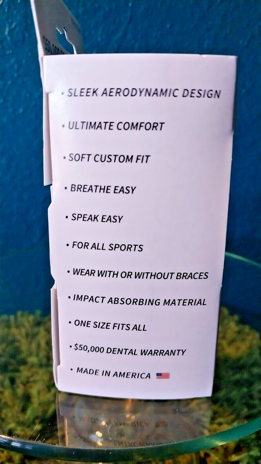 Adidas Sleek Ultimate Comfort Protective Black Mouth Guard One Size Fits All