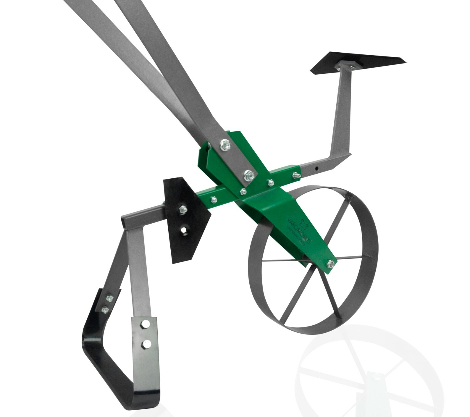 Varomorus High Wheel Cultivator, Hoe, Modular Plow Garden Tool for Gardening