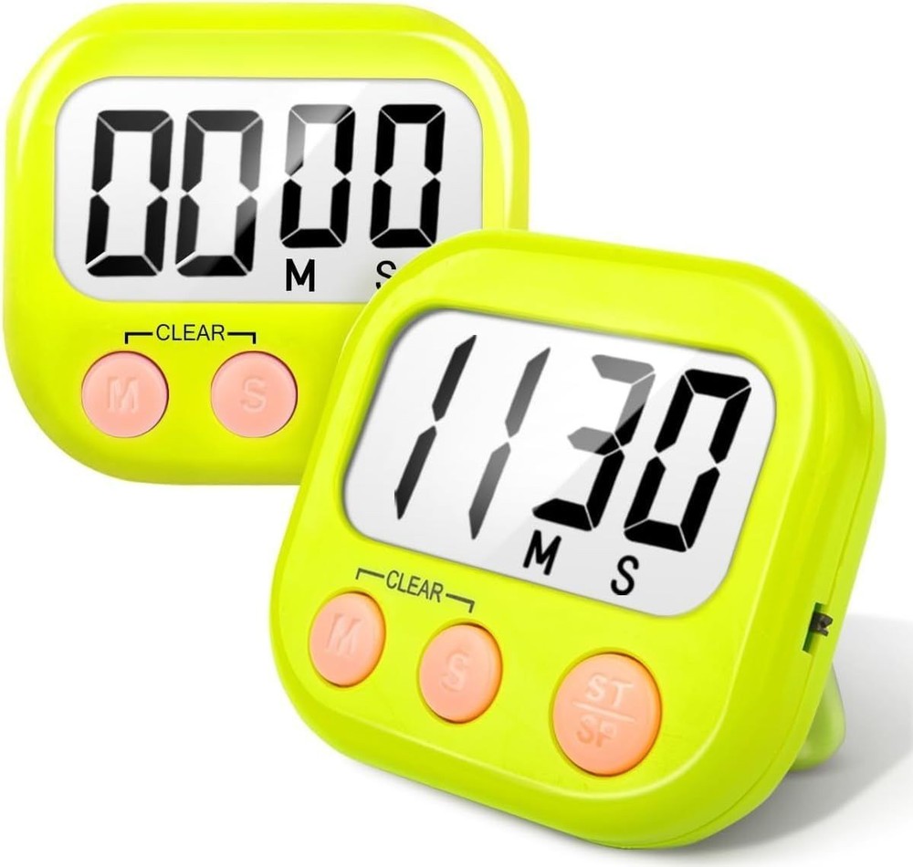 Multi-Function Countdown Timer Alarm Clock for Kitchen Baking & Student Study