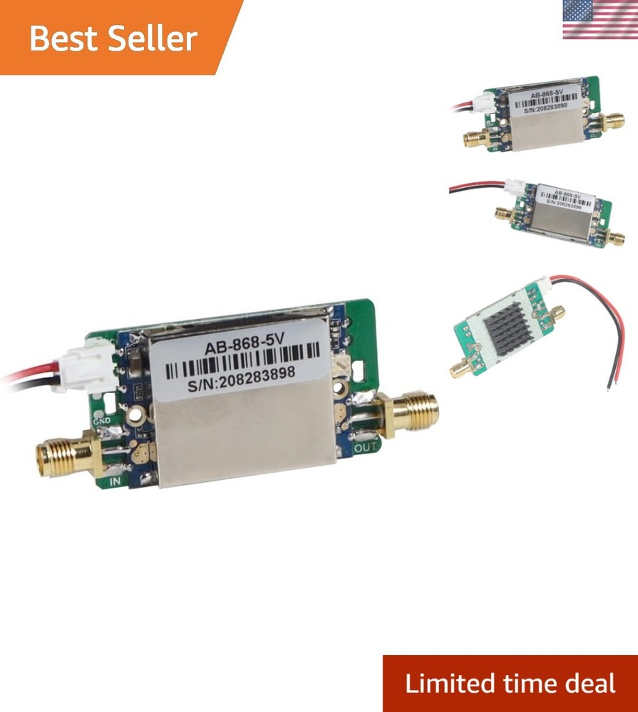 Adjustable Two-Way Signal Amplifier Module for Enhanced Wireless Connectivity