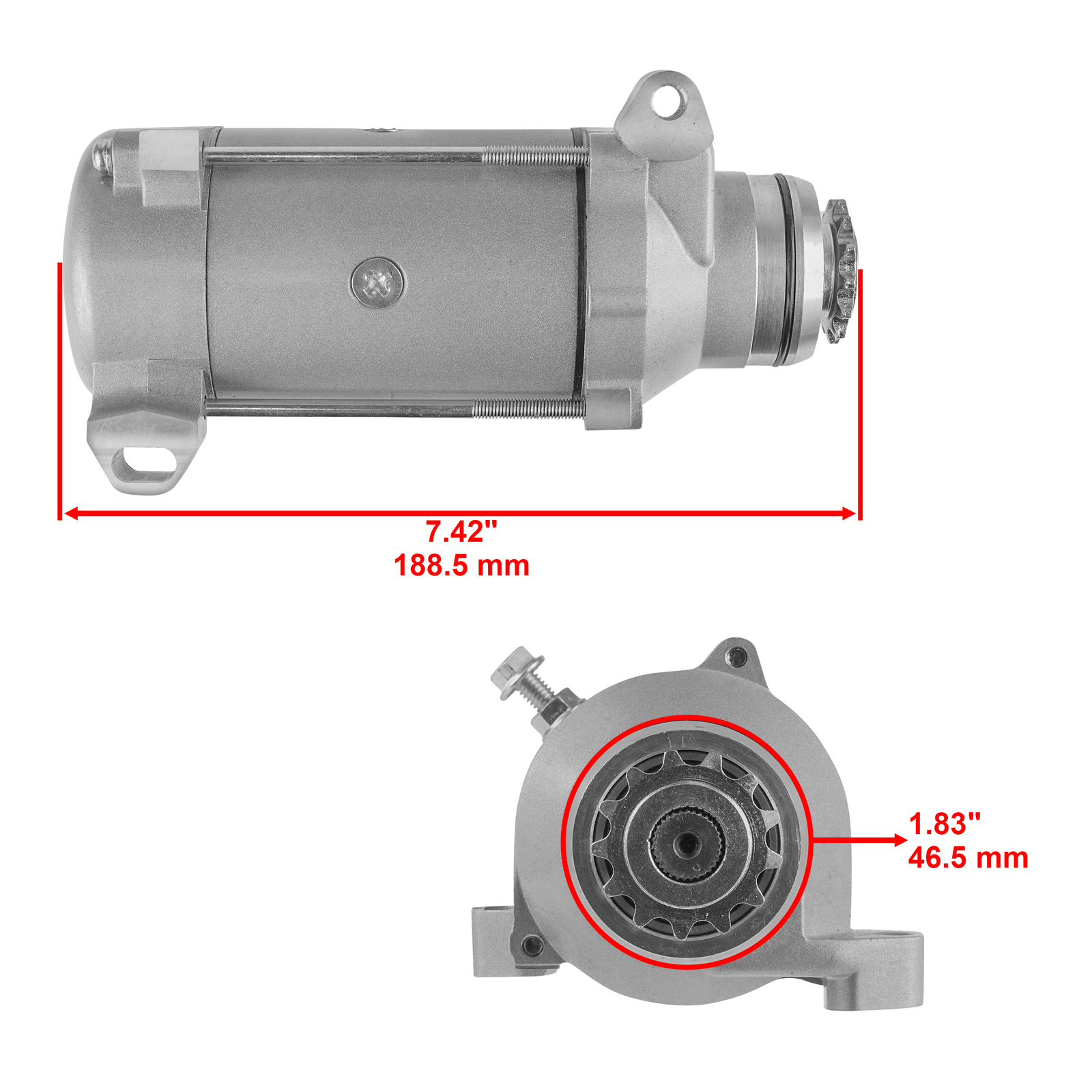 Starter for Honda GL1100I Gold Wing 1100 Interstate 1980 1981 1982 1983