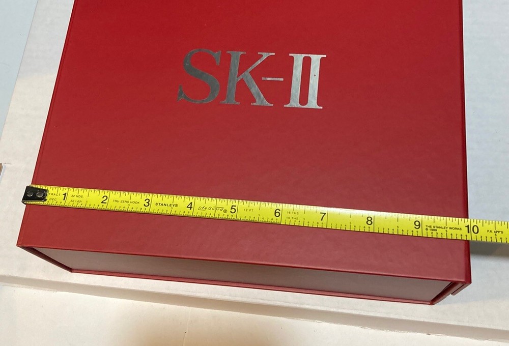 Authentic SK-II Large/Medium Red Empty Gift Box NEVER USED