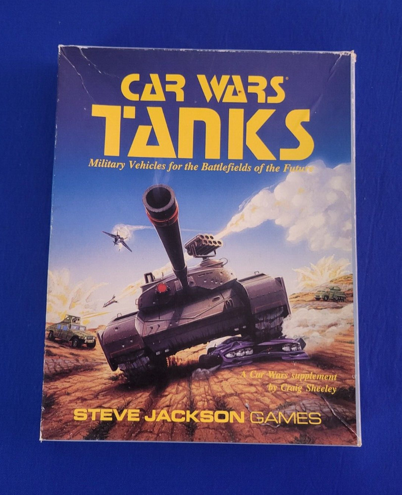Car War Tanks Box Set - Steve Jackson Games (Complete)