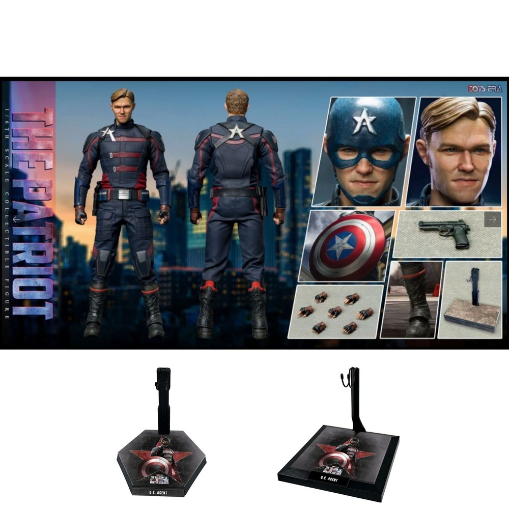 1/6 Scale Action Figure Stand U.S. Agent