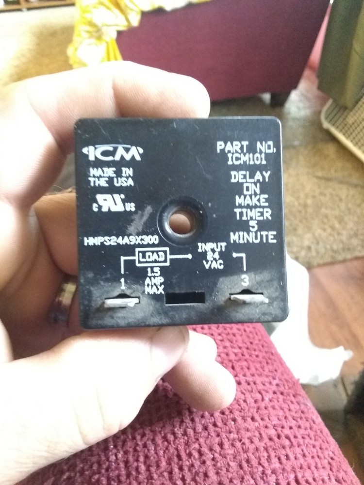 ICM HMPS24A9X300 Timer ICM101 1.5 AMP MAX 24VAC INPUT