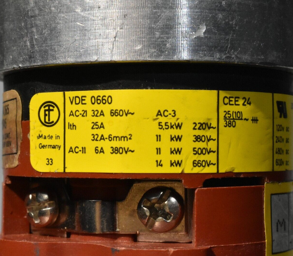 OEM Controls E54165 Rotary Switch VN163T626-UL