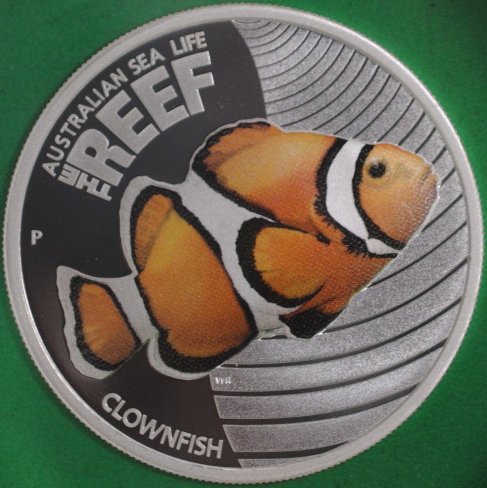 2009 Australia 50 Cents Proof Clownfish