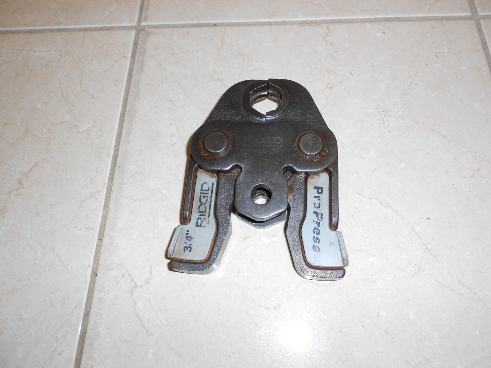 RIDGID STANDARD 3/4" PROPRESS JAW FITS RIDGID RP 350 RP 340 RP 330 PROPRESS