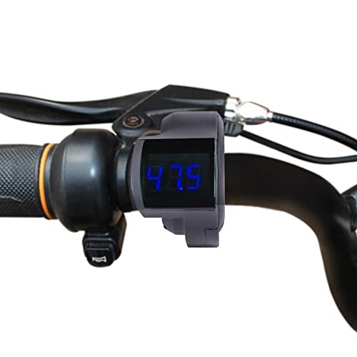 Electric Bike LCD Digital Battery Voltage Display, Digit Display Voltage