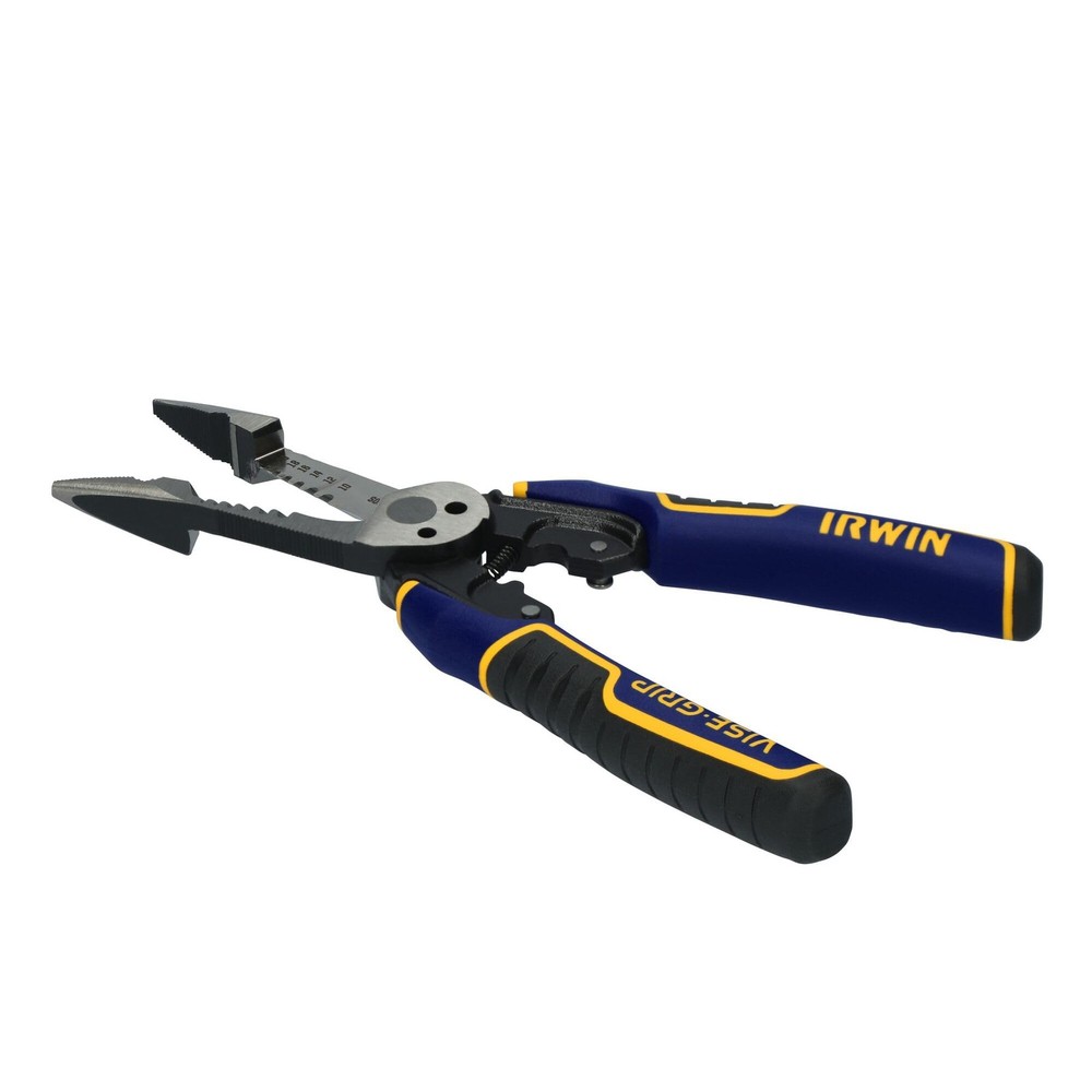 IRWIN VISE-GRIP Wire Stripper, 7 in 1 Multi-Function One Size, Gray/Blue