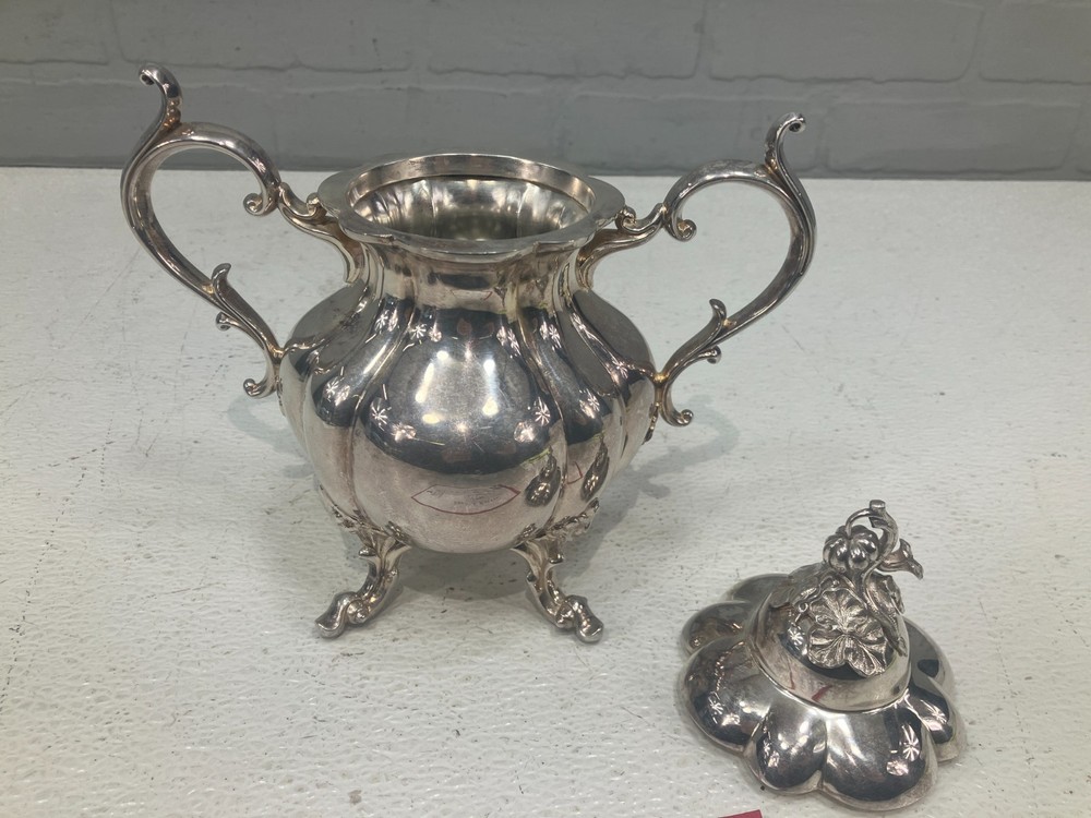 silver plated serving dishes