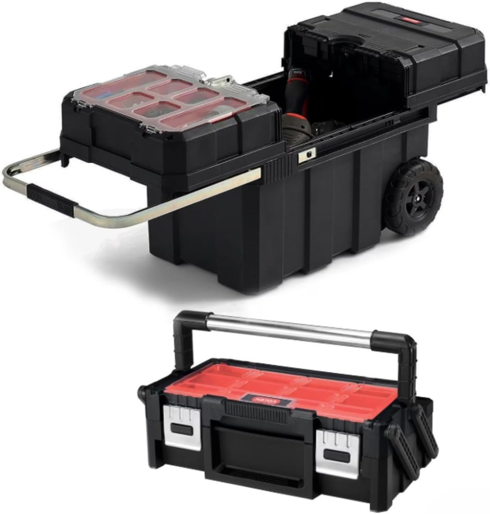 Masterloader 990442968 Professional Rolling Tool Box with 18-Inch Cantilever