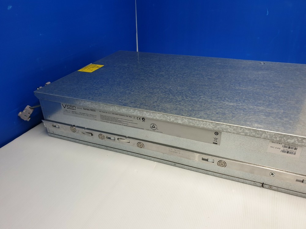 Violin Memory V6616-HA64-8XFC SLC Flash Memory Storage Array 800-0003-00 Rev 06