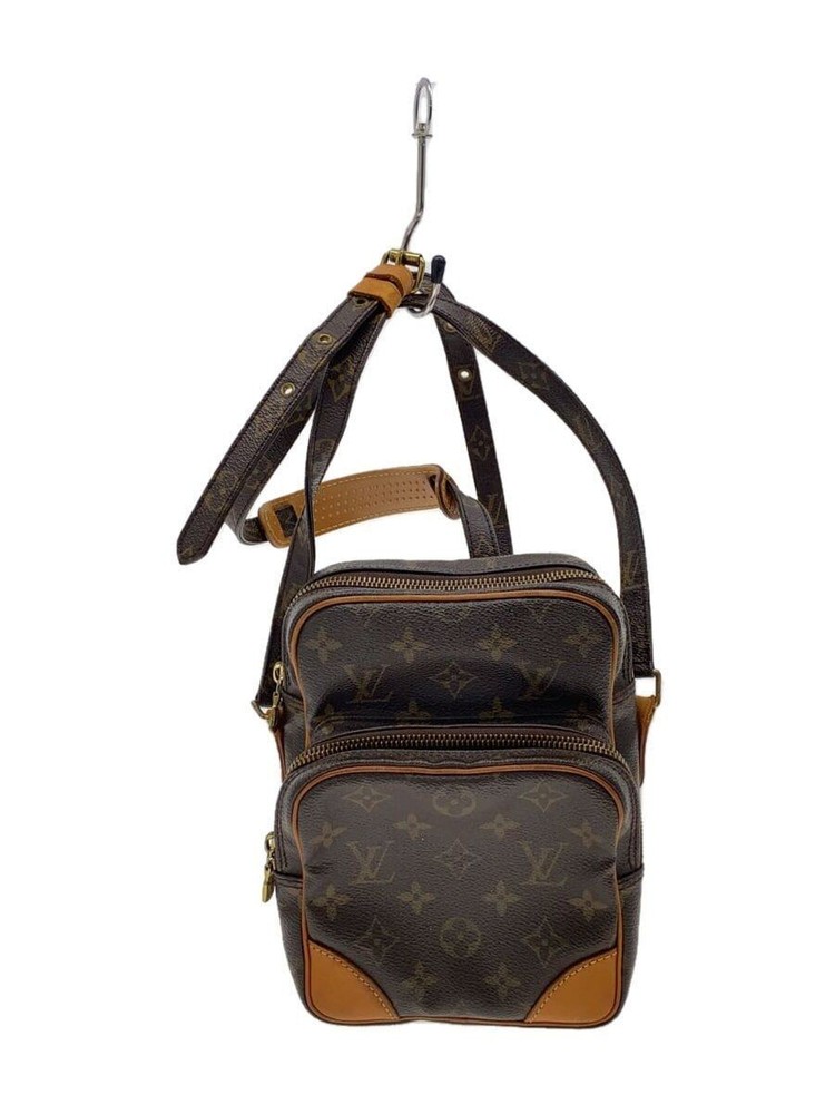 LOUIS VUITTON Shoulder bag Amazon Monogram canvas PVC BRW Used