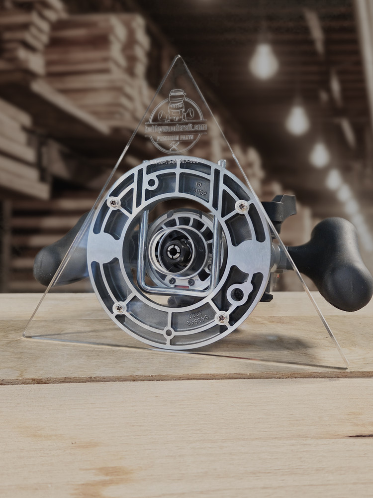 3/8″ Thick 10" Triangle baseplate w/ bushing compatibility for ML 48-10-5601