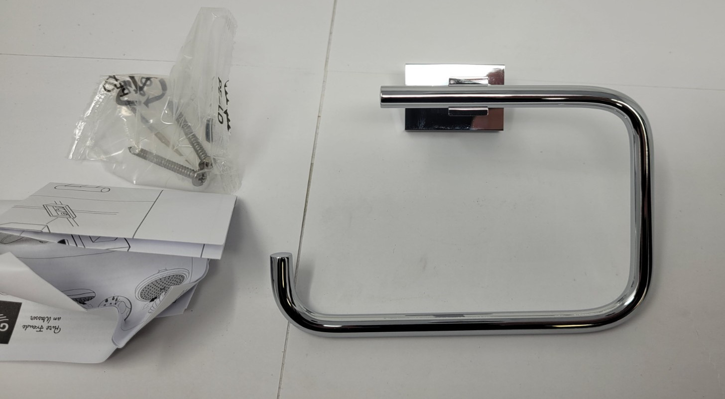 Grohe 40507001 Essentials Cube Toilet Paper Holder - Chrome