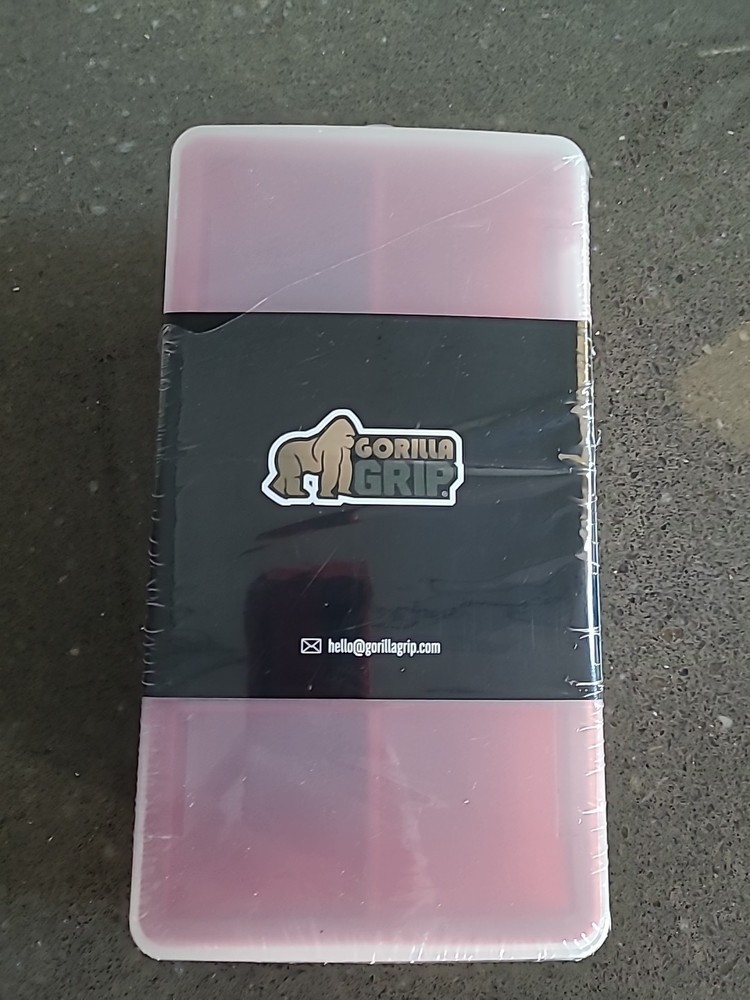 New Gorilla Grip Large Ice Cube Mold (1 Pack) Red 8 Cube