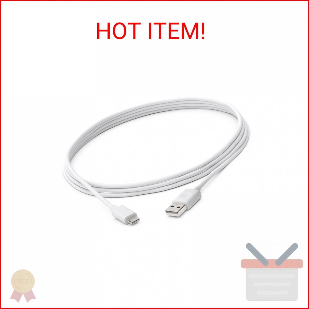 Amazon 5.9ft USB-A to USB-C Cable (designed for use with Echo Hub)