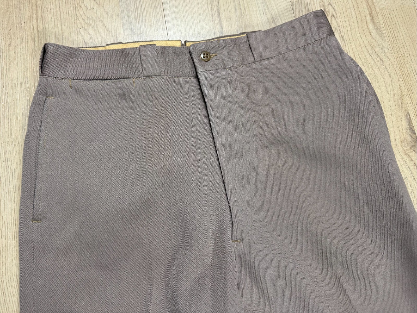 Vintage WW2 US Army Wool Pink Officer Trousers Pants Used