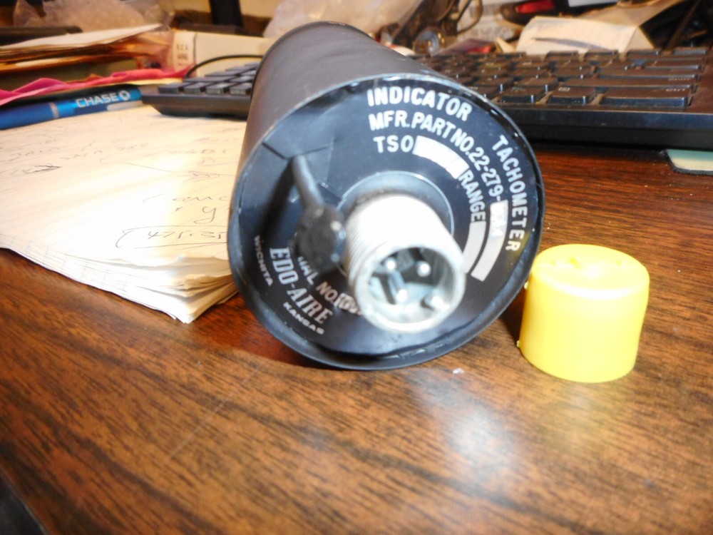 22-279-03A EDO-AIRE Tachometer (PROP) Indicator