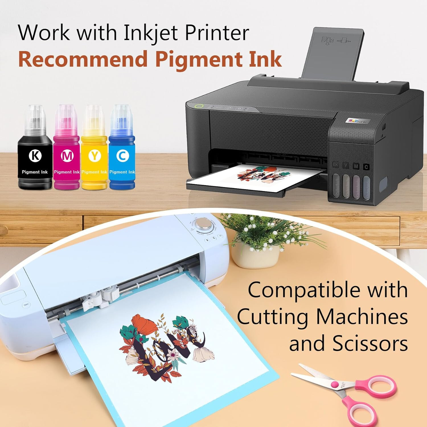 A-SUB Inkjet Printable Heat Transfer Paper 11x17 Iron-On Dark Fabric 10 Sheets