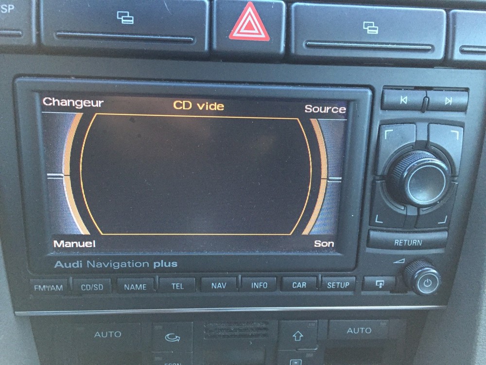 2005 06 07 08 AUDI A3 A4 RS4 S4 NAVIGATION PLUS RNS-E DVD VERSION 2011/2012 OEM