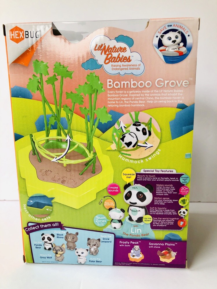 New! HEXBUG Lil' Nature Babies Bamboo Grove