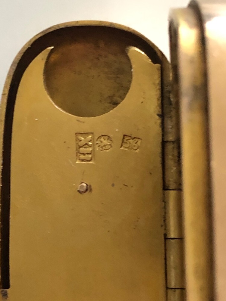 Russian Gold Cigarette Case