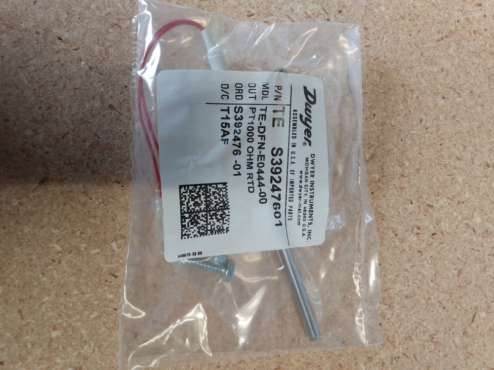 Dwyer TE-DFN-E0444-00 Duct Temp Probe
