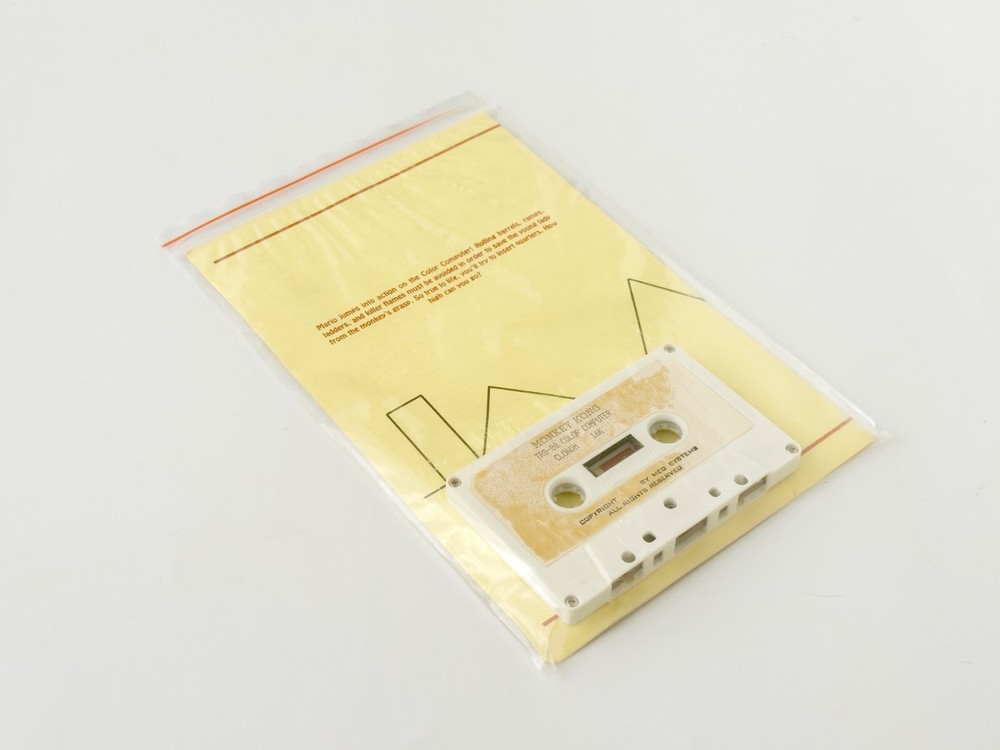 Monkey Kong! - Med Systems Software - 1982 / TRS-80 CoCo