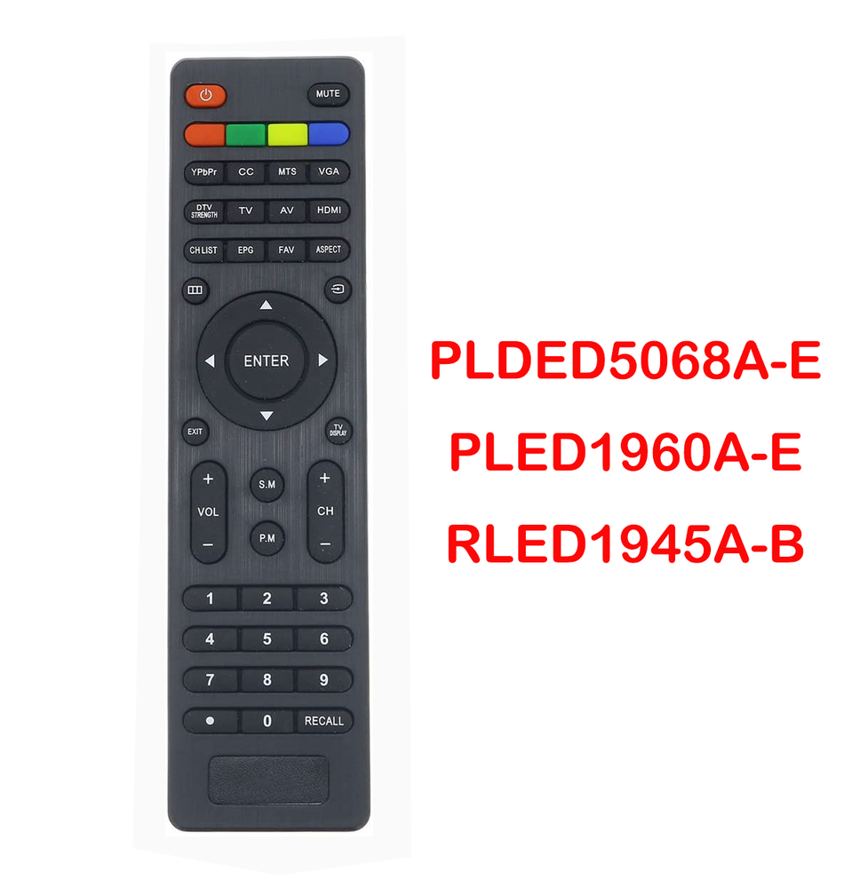 New Replace Proscan RCA TV Remote for PLDED5068A-E PLED1960A-E RLED1945A-B