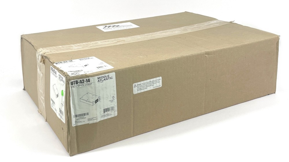 New Open Box Middle Atlantic UTB-A2-14 Universal TechBox
