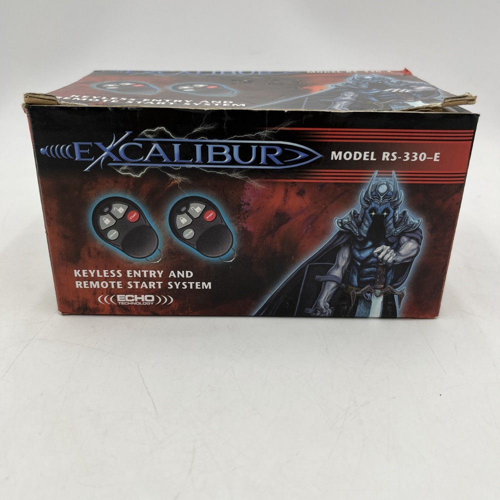 Excalibur RS-330-E Keyless Entry Remote Start - Vehicle Security 2 Remotes