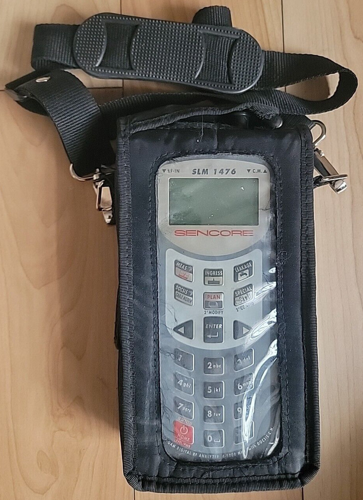 Sencore SLM 1476 Signal Lever meter Analyzer Portable Digital & Case - READ