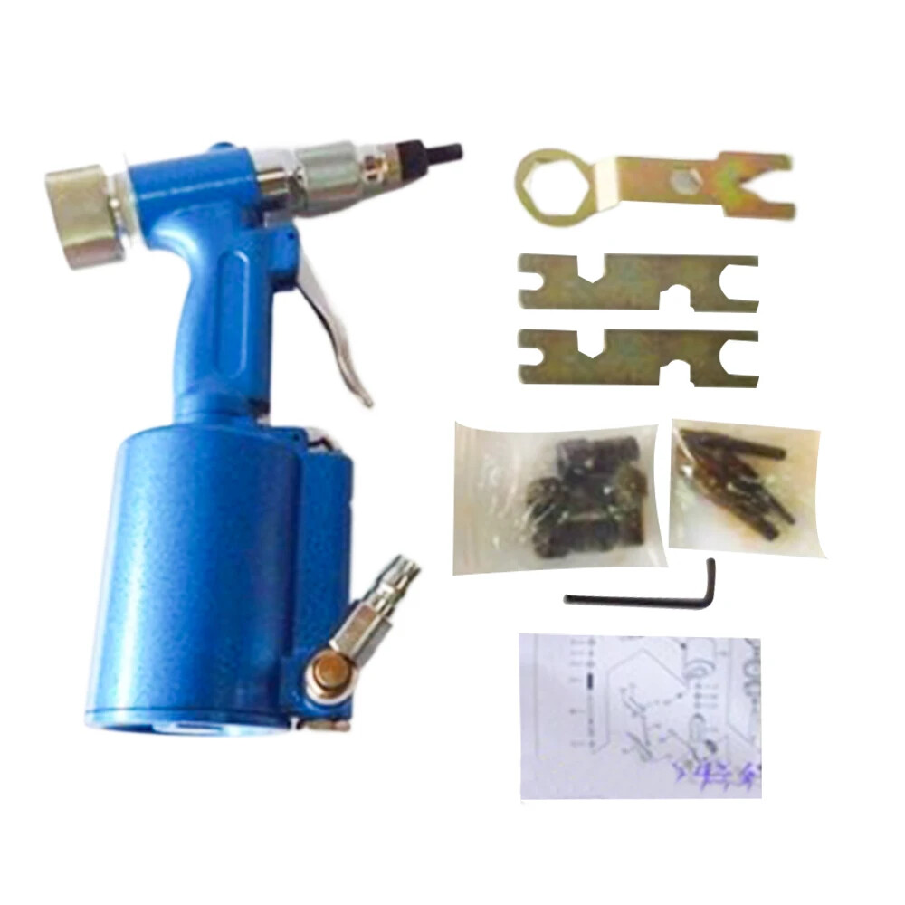 M4-M10 Air Nut Riveter Semi-automatic Pneumatic Nut Riveting Tool Stainless