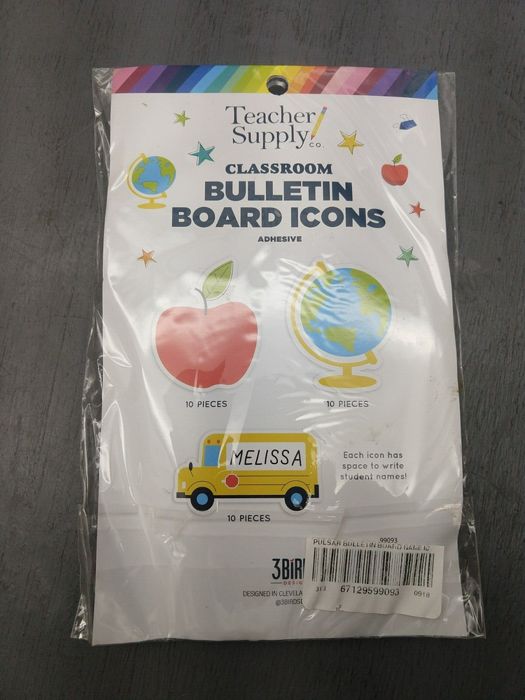 Teacher Supply Co. 9 Pc. Classroom Combo Set 1D-933
