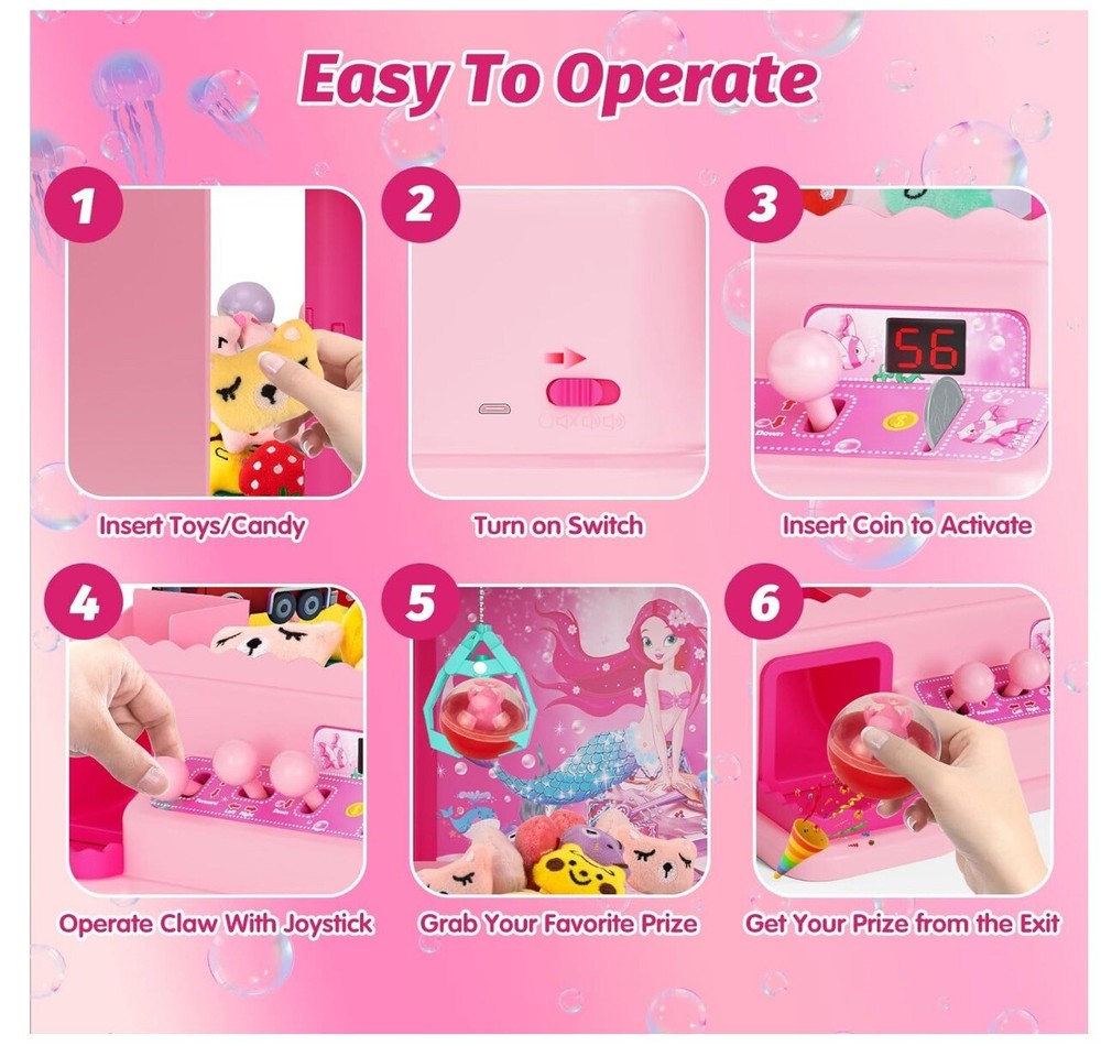 mini claw machine for kids