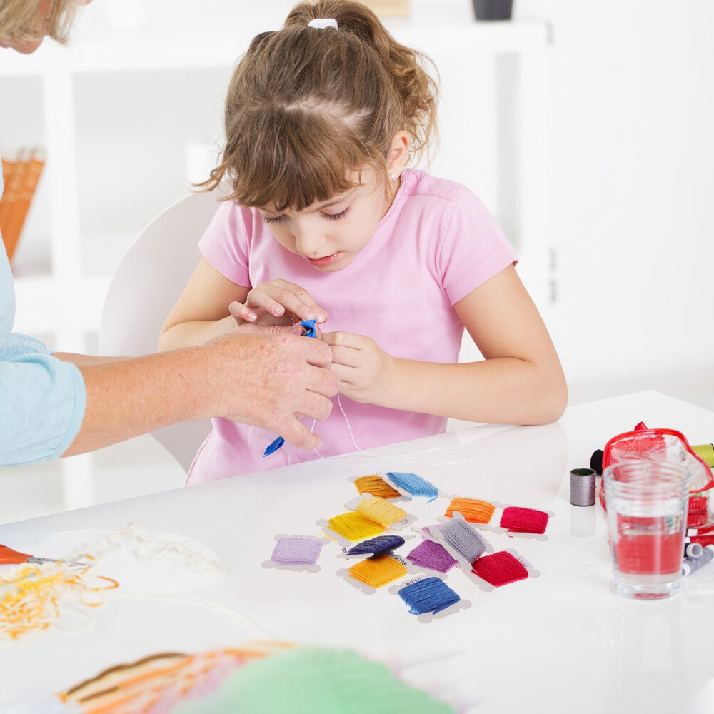 1 Box 80 Color Embroidery Thread Yarn Thread Sewing Thread Sewing Machine Thread