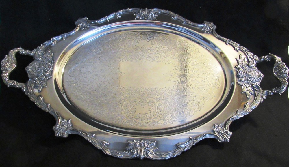 WALLACE CHRISTOPHER WREN 597F LARGE WAITERS TRAY 31  X 19