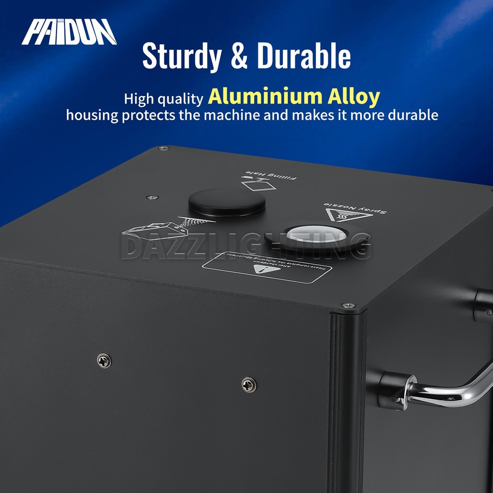 PAIDUN 2Pack 850W Large Cold Spark Machine Firework Effect DMX512 Remote Control