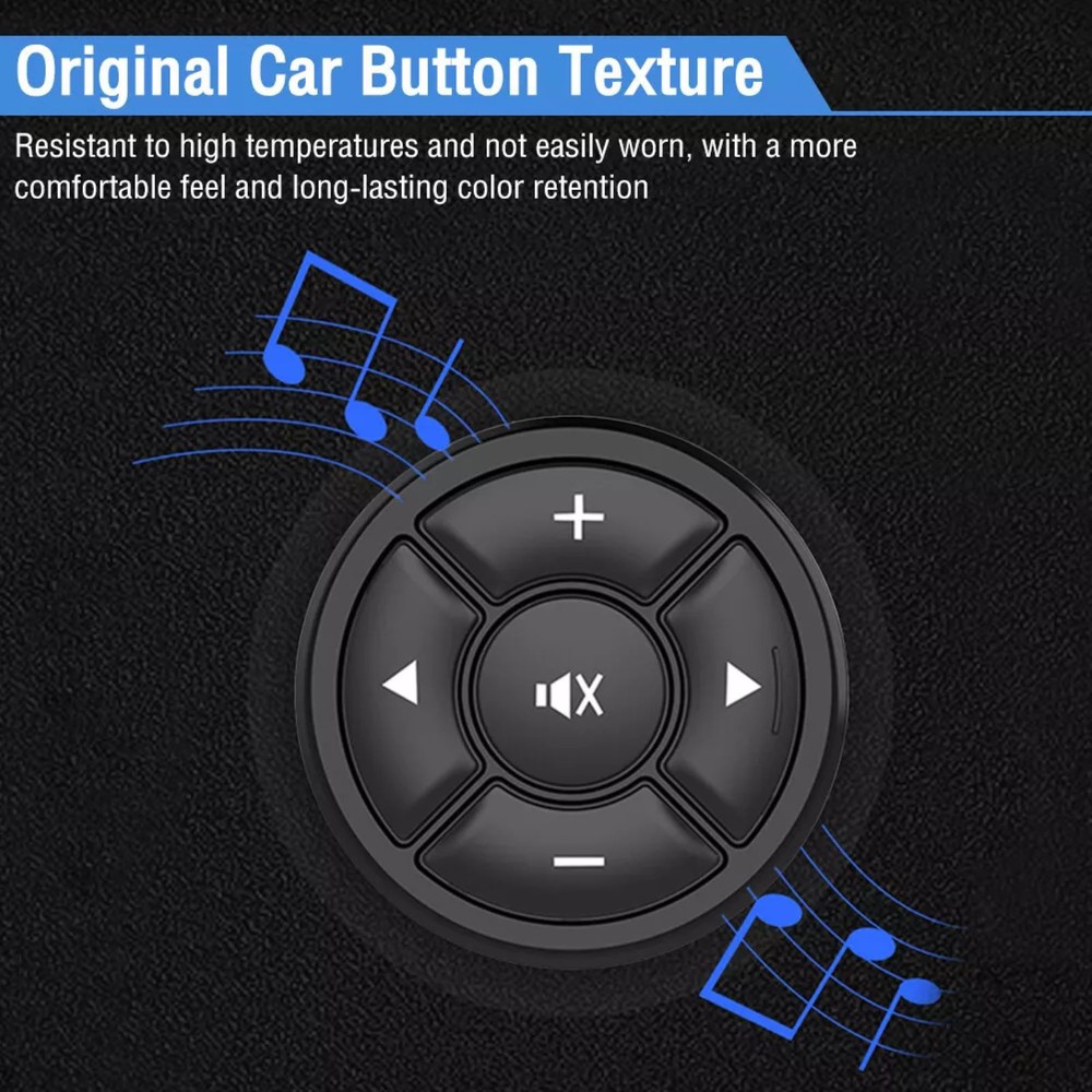New Universal Wireless Car Remote Control Button Smart Steering Wheel Controller
