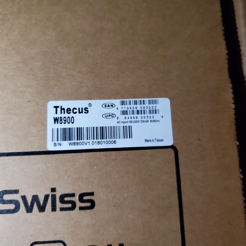 Thecus W8900 Rackmount Server NAS