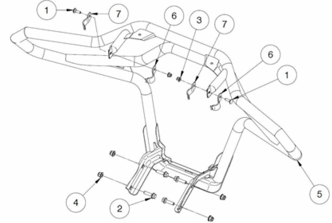 Suzuki New OEM 2019 - 2025 King Quad 500 750 Front Bumper 990A0-45085