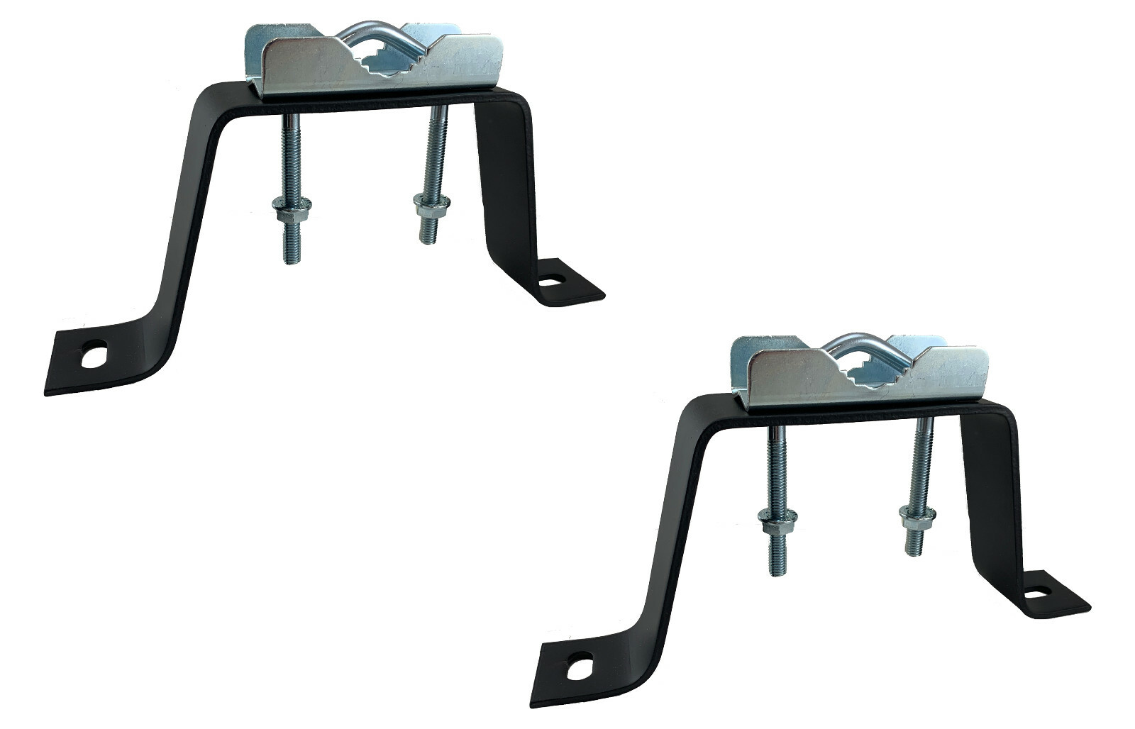 TV Antenna Mast Bracket 4" inch Standoff W Style Wall Mount Easy Up HEAVY DUTY