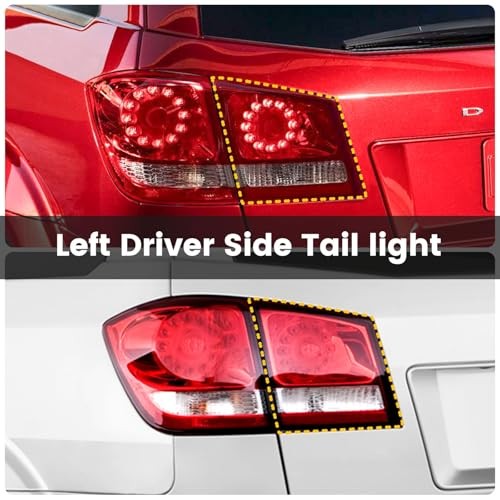 Tail Light LED Compatible with 2011-2020 Dodge Journey Inner Left Driver Side