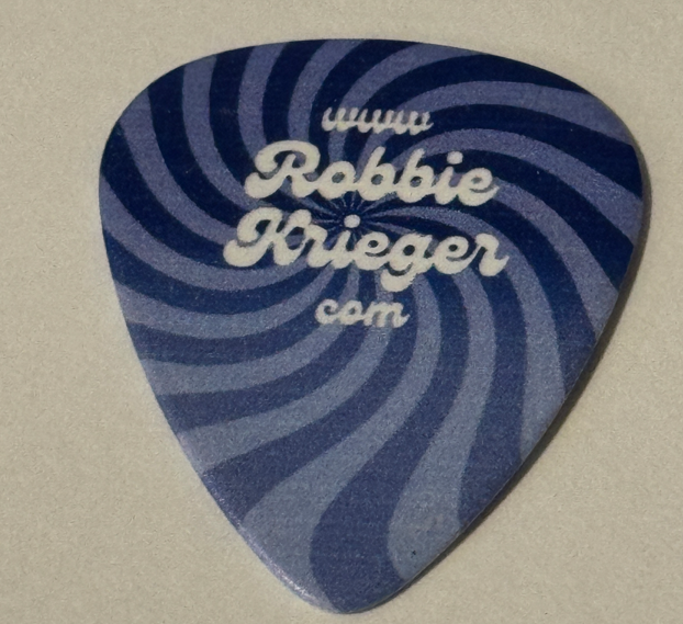 The Doors Robby Krieger Signature 2023 Tour Guitar Pick Stage Concert Plectrum