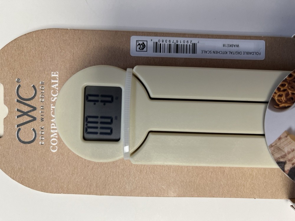 Foldable Digital Kitchen Scale – Essential Tool for Precision Weighing 5kg/ 11lb