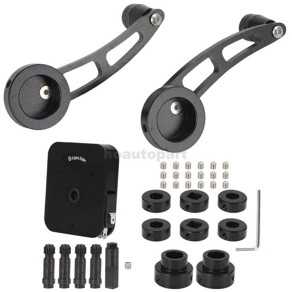 Universal Electric Window Switch & Lever Handles For Power Window Crank Switch