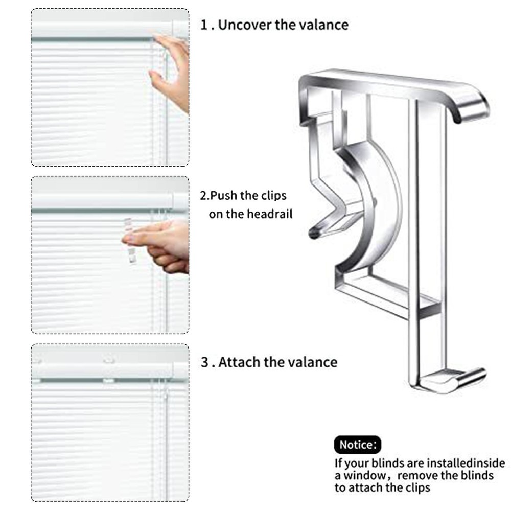 Curtain Clips Brackets Office Plastic School Support Accessories Clear