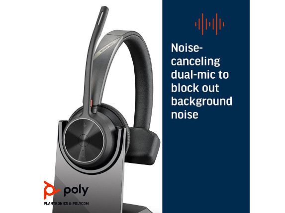 Poly Voyager 4310 USB-C Headset with charge stand